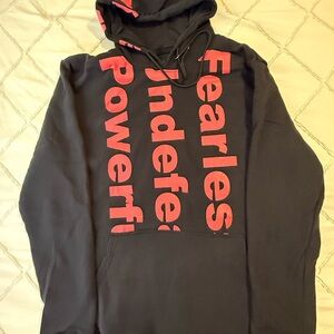 Seven souls hoodie- LG- FEARLESS UNDEFEATED POWERFUL